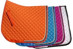 Shorefields Rhinegold Elite Tapis de Selle orné de Strass