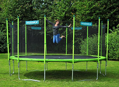HUDORA Trampolin Family – Garten-Trampolin mit Sicherheitsnetz - 6