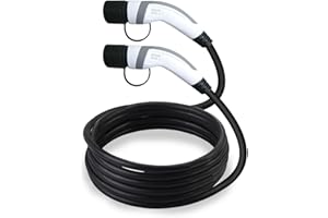 ZHIBANG Elektro Auto Lade Kabel typ2, Typ 2 Ladekabel 11KW 16A 3 Phasig 5M,Schnelladekabel typ2 auf Typ 2 für EV & PHEV, Mode 3 EV Ladekabel