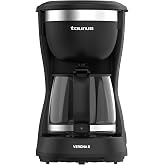Taurus - Drip Coffee Maker 600W, 600 ml, Glass Jug, Permanent Filter | Keeps coffee hot for 40min