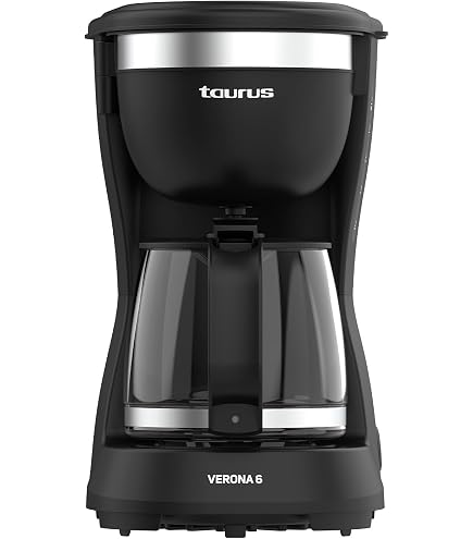 Cafetera Philips Daily Collection HD7435/20 – Goteo, Americana, 1 Litro, Negra Con Acero Inoxidable, Anti-goteo Y Base Antideslizante, Fácil De Usar