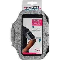 Brassard Réfléchissant Pour Smartphone Et MP3 - Pour Course à Pied, Sport - Compatible IPhone 4/4S, IPod Touch - Taille Ajustable 80-130 Mm