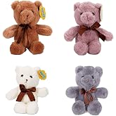 Puffy Friends SK Peluş Ayı Kurdelalı 20 cm