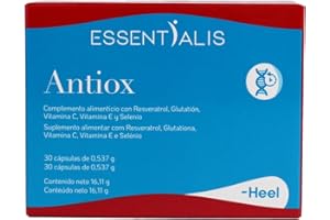 HEEL ESSENTIALIS ANTIOX 30 COMP. - Zubereitung in Tabletten für die regelmäßige Einnahme, geeignet für diejenigen, die nachhaltig auf ihr Wohlbefinden einwirken möchten, Box mit 30 Tabletten und