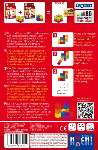Imagen 3 de Flex puzzler - Puzzle de lógica tridimensional [Importado de Alemania]