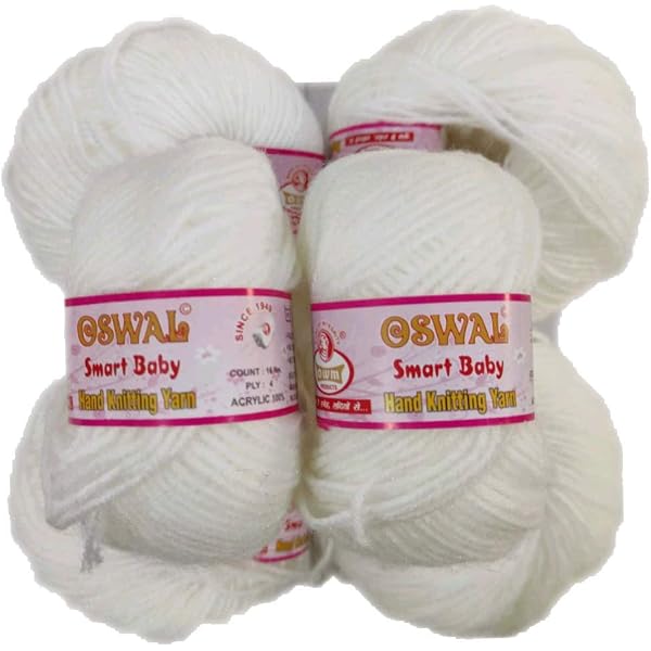 Hilo Bernat Baby Blanket - Pack De 3 Madejas, Color Blanco, 100% Poliéster, Peso Supervoluminoso, Para Tejer Y Crochet