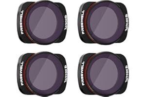 Freewell Bright Day 4K Series Filter für ND8/PL, ND16/PL, ND32/PL, ND64/PL Kompatibel mit Osmo Pocket, Pocket 2