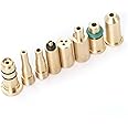 Generic 8pcs Lighter Butane Gas Filling Adapter Replacement for Dunhill, Dupont, Maruman, CELINE, Vensi & More - Brass, Copper - Classic Style