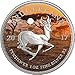 Produktbild KRUGERRAND Farbig 1 Oz Silber Münze 1 Rand South Africa 2017