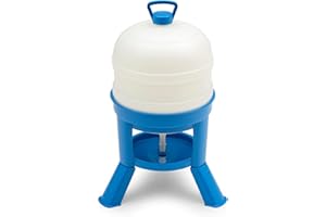 Agrarzone Siphon Geflügeltränke 30 Liter - langlebige Hühnertränke mit Füßen & Tragegriff - Hühnertränker/Wasserspender Hühner - sauber & hygienisch