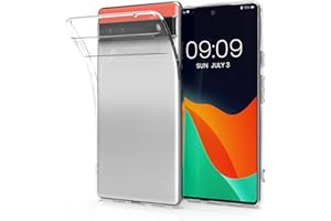 kwmobile Carcasa Compatible con Google Pixel 6a - Funda de Silicona para móvil - Cover Trasero en Transparente