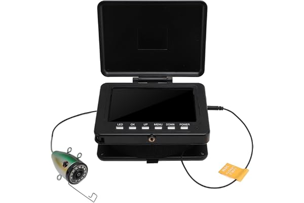 Fish Finder-kamera med IPS-skärm, 1080P CMOS-sensor, 30 M PU-kabel, för Isfiske
