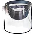 LEAHANA - I M POSSIBLE Helmet Visor Safety Face Shield, Static Full Face Protector, Transparent, Polycarbonate, Universal Reusable Face Visor for Eye - Unisex (9 Height Inch, 11 Inch Width)