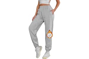 UMIPUBO Pantaloni Tuta Donna Felpati, Casual Pantalone Jogging in Pile con Cinta Elastica Lunghi Pants Jogger Sweatpants Invernali