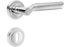 ck-tuerbeschlaege Hochwertige Bicolor Rosettengarnitur Lightning (BB Buntbart)