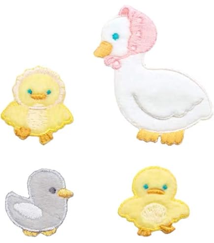 Lot De 9 écussons Brodés Thermocollants Ronds En Forme D'ours