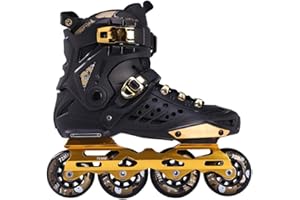 XJBHD Pattini in Linea per Adulti Carbonio Rollerblade Professionale Pattini a Rotelle Pattini Comodi Scarpe Speed Skating Ldeali per Principianti per Le Donne e Uomo Sport Outdoor 42