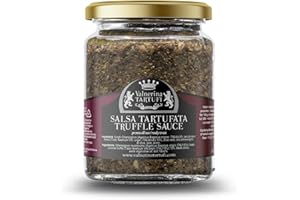 Valnerina Tartufi Sauce Truffe Recette Originale | Champignons, 10% Truffe Noire D'été | Pot 90 Gr.