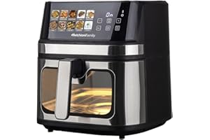 Melchioni Family | GAIA PLUS Friggitrice ad Aria con Doppia Resistenza da 8L