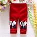 Zhuannian Baby Girls Bowknot Fleece Lining Leggings Trousers