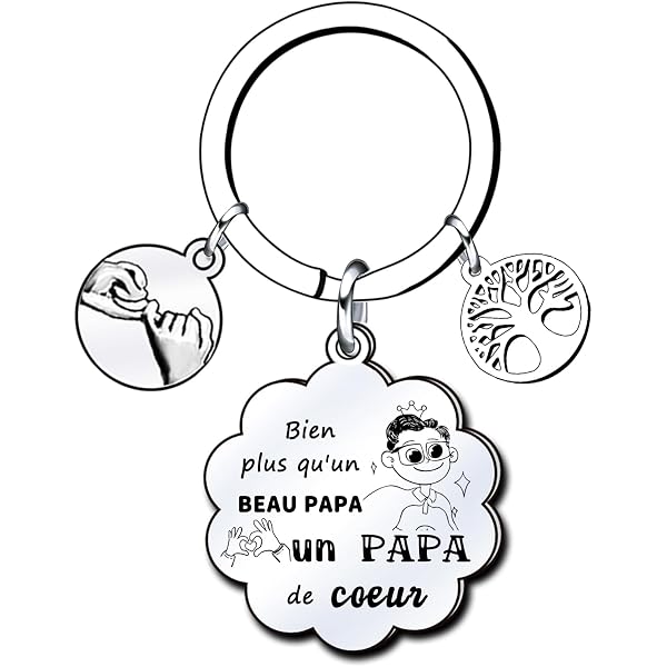 Bracelet Cuir Homme Beau-Papa – Gravure 'Le Meilleur BEAU PAPA' – Cadeau Fête Des Pères, Anniversaire, Noël