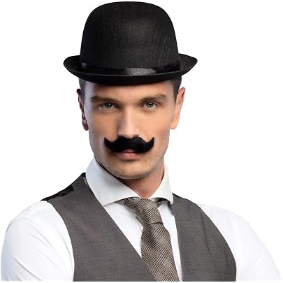 Peluca De Pirata Con Perlas Y Pañuelo Rojo – Disfraz Completo Con Barba Y Bigote Para Carnaval Y Fiestas De Disfraces