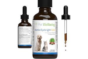 Pet Wellbeing Nettle-Eyebright Gold (Sneeze Ease) for Cats - Occasional Sneezing, Seasonal Allergy Discomfort, Eyebright, Nettles - Veterinarian-Formulated Herbal Supplement 2 oz (59 ml)