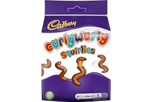 Cadbury Curly Wurly Squirlies Sweets Bag,, 100g