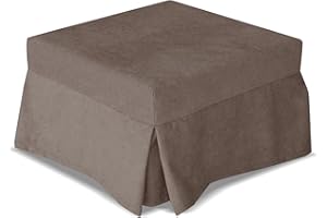 Nuvole di Sonno- Pouf Letto Reverso con Materasso in Waterfoam Alto 11 cm, Tessuto Sfoderabile e Lavabile, Rete Ortopedica Pieghevole, Salvaspazio per Camera e Soggiorno, Design Moderno Made in Italy