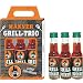 Produktbild Männer Grill Profi Set's Männer Grillbuch Männergrillbuch (Männer Grill- Trio 3er Harzer Kräuterlikörbox 52065)