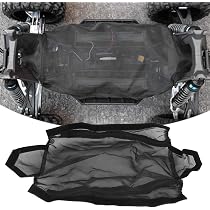 KIMISS Housse Anti-poussière Pour Traxxas X-MAXX – Maille Noire – Fermeture éclair – Protection Châssis – Compatible 77076-4