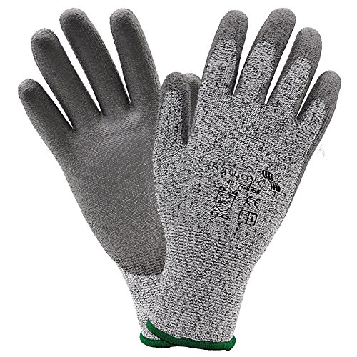 6 Paar FOURSCOM Arbeitshandschuhe Mechanikerhandschuhe Gr.7-12 EN388/4342 Größe 10