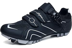 Prodkfe Moutntain Fahrradschuhe Herren Damen MTB Schuhe SPD Mountainbike Schuhe mit Schnalle