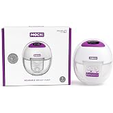 Mochi Giyilebilir Elektrikli G&ouml;ğ&uuml;s Pompası, BPA Free, 180 mL, 15 Seviye 4 Mod, Sessiz Kablosuz S&uuml;t Sağma Pompası