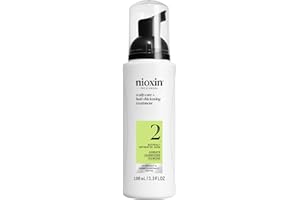 Nioxin System 2 - Hair Thickening System For Natural Hair with Progressed Thinning - Biotin & Niacinamide - Shampoo, Conditioner, Serum