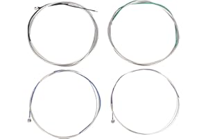 DEMERAS Corde per Violoncello 3/4 4/4 di Alta Qualità, Rrame, Nichel, Lega di Zinco, Materiale, Accessorio di Ricambio per Violoncello,Accessori per violino