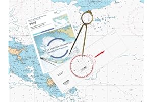 FLASH-TIDE INSTRUMENTS Flash-Tide - Pack Permis Hauturier Plus (Carte + règle-rapporteur + Compas Lyre)