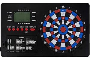 Yirinatek Dart Scorer Electronic, Dart Scoreboard incl. 32 Games, Score Indicator, Electronic Score Board