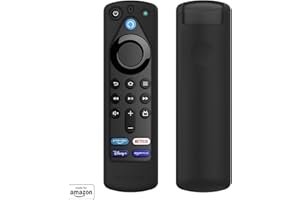 MISSION CABLES Nuova custodia Made for Amazon per telecomando vocale Alexa (3ª gen.) | Nero