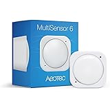 Aeotec Multi-Sensor 6 | Z-Wave Smart Home 6-in1 Sensor | Bewegungsmelder, Temperatur, Luftfeuchtigkeit, Helligkeit, UV-Index,