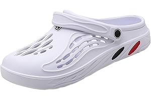 EOWN Clogs Shoes Men Women Summer Beach Sandals Slippers Garden Yard Mules Lightweight Breathable