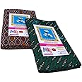 MPS COTTON COOL Men's100% Cotton Printed Lungi 2.00 Mts Smoth Cotton Lungi Multi-Colour [Pack of 2 Piece]