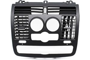 PSRRGZTM Klimaanlage Lüftungsdüse Kompatibel Mit Benz Für Vito Für Viano W636 W639 2004-2015 Auto Armaturenbrett AC Vent Rahmen Grille Links Rechts Zentrale Air Vent Outlet Panel Abdeckung 6368300300(Central M