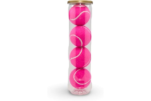 Price – Tube Balles de Tennis de Couleurs – Fabriqué au Royaume-Uni