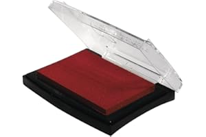 Rayher 29017284 Versa Color pigmentato per timbri, plastica, Kardinalrot, 9,4 x 6,6 x 2 cm