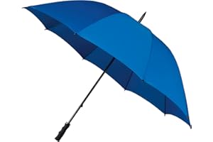 Impliva Falcone Ombrello classico, 130 cm, Blu (Kobalt Blau)