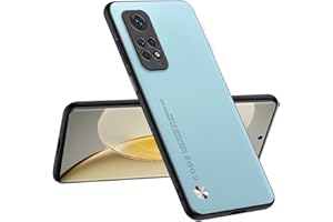 Topme Funda Compatible con Redmi Note 11 / Note 11S (4G) (6.43") – Protección Segura y con Estilo - Azul Claro