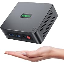 TRIGKEY Mini PC, Intel Alder-Lake N95 (4C/4T, up to 3.4GHz 