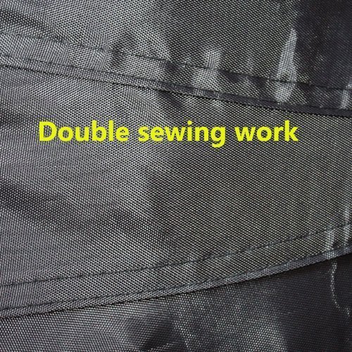 Grillabdeckung BBQ Grill Abdeckhaube Gasgrill Smoker Schutzhülle (145*61*117cm GZQ5AB) - 3