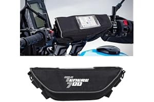 RAIMTO Per Tenere 700 Tener700 TENERE 700 2020 2021 Borsa da viaggio moderna impermeabile per manubrio moto con logo